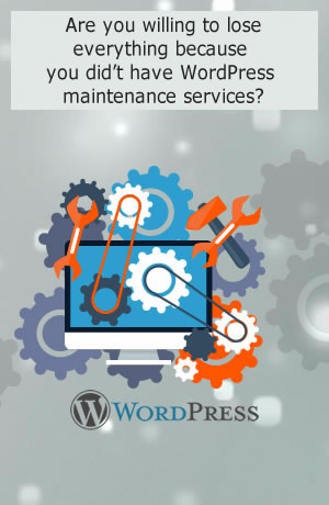 Wordpress web maintenance