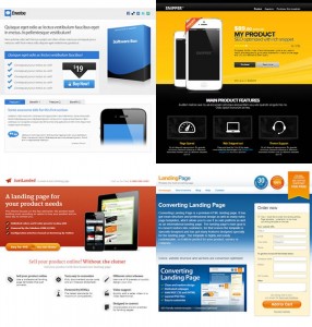 microsites landing pages